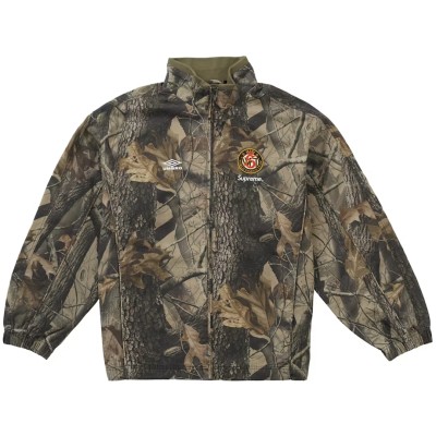Supreme Umbro Cotton Ripstop Track Jacket Realtree Hardwoods Camo