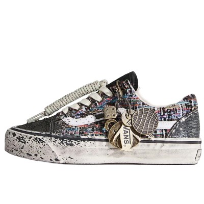 Vans Premium Old Skool Charms Black Grey