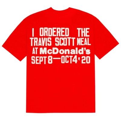 Travis Scott x CPFM 4 CJ Burger Mouth T-shirt Red2.jpg