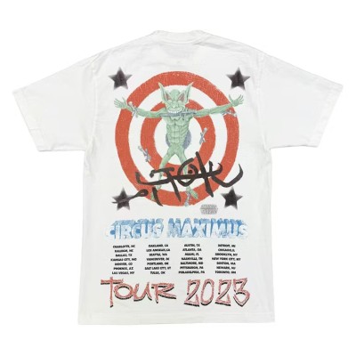 Travis Scott Utopia Circus Maximus 2023 Tour III Tee White2.jpg