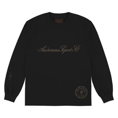 Travis Scott CJ x Audemars Piguet Le Brassus Long Sleeve Tee Black2.jpg