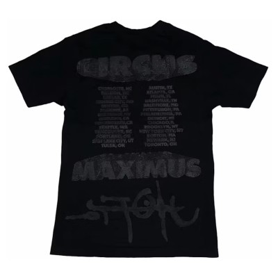Travis Scott Utopia Circus Maximus 2023 Tour II Tee Black2.jpg