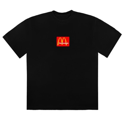 Travis Scott x McDonald's Sesame II T-shirt Black:Red.jpg