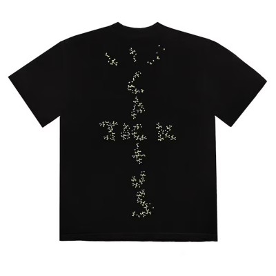 Travis Scott x McDonald's Sesame II T-shirt Black:Red2.jpg