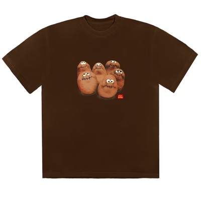 Travis Scott x McDonald's Squad III T-shirt Brown