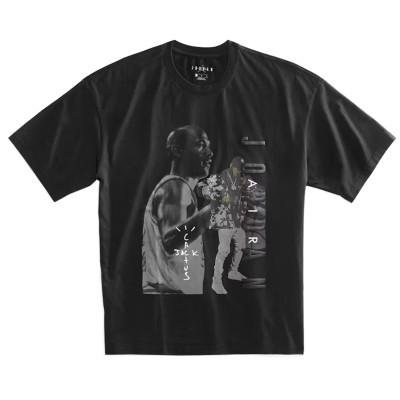 Travis Scott Jordan Tee Black
