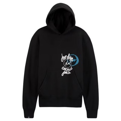 Travis Scott x Jordan x Fragment Hoodie Black