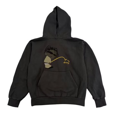 Travis Scott Rodeo CPFM Track 8 Hoodie Black