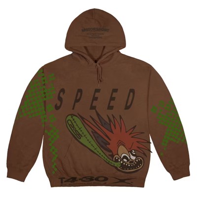 Travis Scott Cactus Jack Speed Hoodie Brown