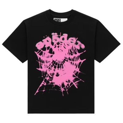 Sp5der Scattered OG Web V2 Tee Black