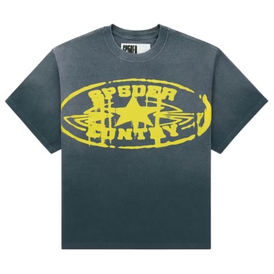 Sp5der Country Tee Slate