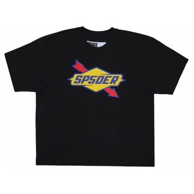 Sp5der The Spot Tee Black