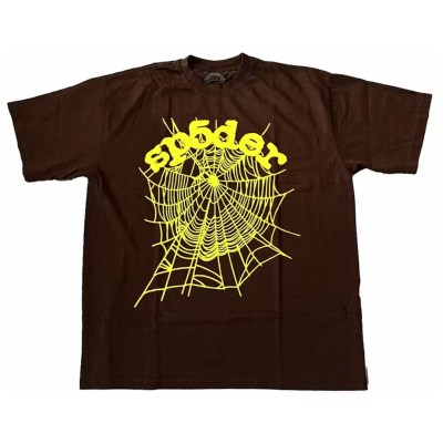 Sp5der OG Web Tee Brown