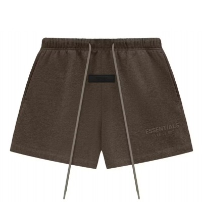 Fear of God Essentials Core Collection Sweatshort Heather Wood.jpg