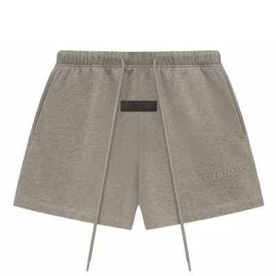 Fear of God Essentials Core Collection Sweatshort Heather Grey.jpg