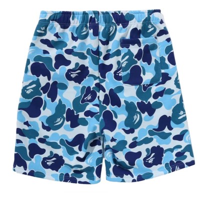 BAPE ABC Camo Shark Sweat Shorts Blue2.jpg