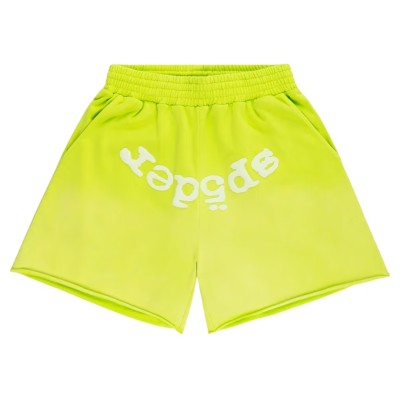 Sp5der OG Web V2 Sweatshort Acid Green.jpg