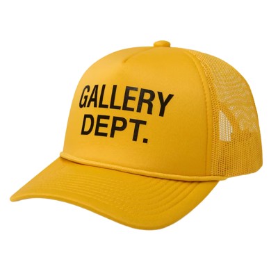 Gallery Dept. GD Logo Trucker Cap Gold.jpg