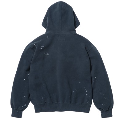 Supreme : MM6 Maison Margiela Box Logo Zip Up Hooded Sweatshirt Navy2.jpg
