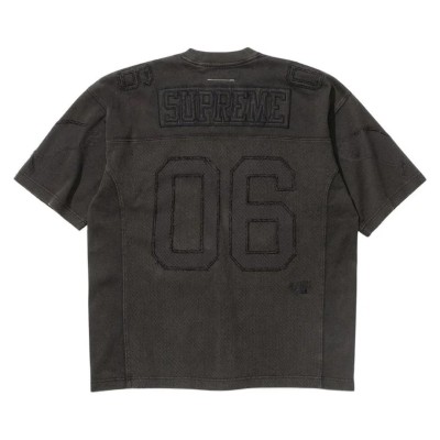 Supreme : MM6 Maison Margiela Cotton Football Jersey Black2.jpg