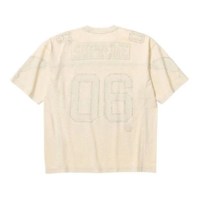 Supreme : MM6 Maison Margiela Cotton Football Jersey Cream2.jpg