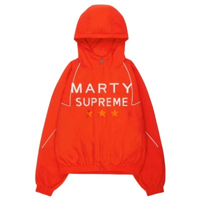 NAHMIAS x Marty Supreme A24 Classic Warm Up Jacket Red