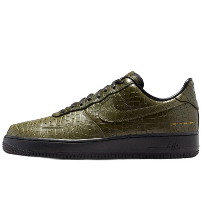 Nike Air Force 1 Low Morse Code Cargo Khaki Croc