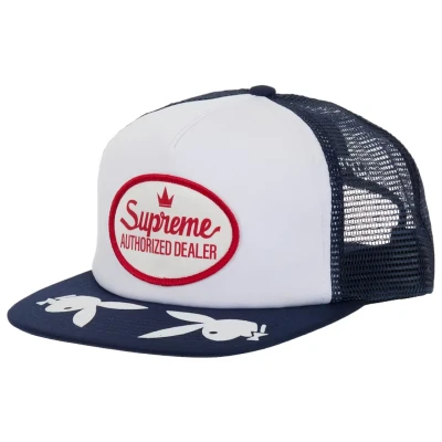 Supreme Playboy Mesh Back 5-Panel Navy.jpg