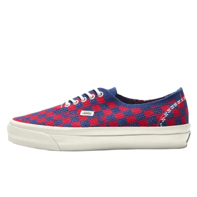 Vans LX Authentic 44 EK Punk Check Red Blue