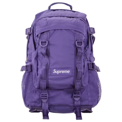 Supreme Logo Backpack (SS26) Purple