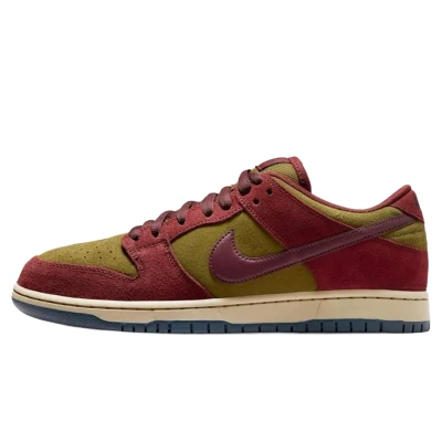 Nike SB Dunk Low Dark Team Red Olive Flak