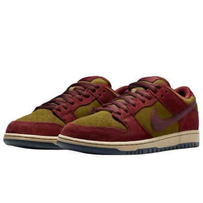 Nike SB Dunk Low Dark Team Red Olive Flak2.jpg