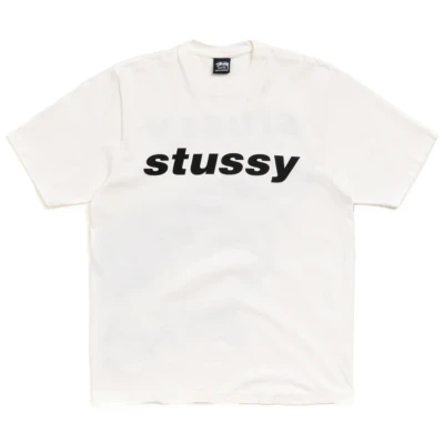 Stussy Shark Tee Pigment Dyed Natural2.jpg