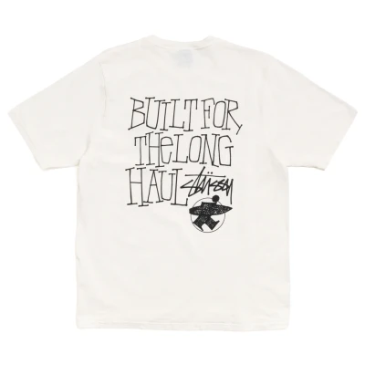 Stussy Long Haul Tee Pigment Dyed Natural