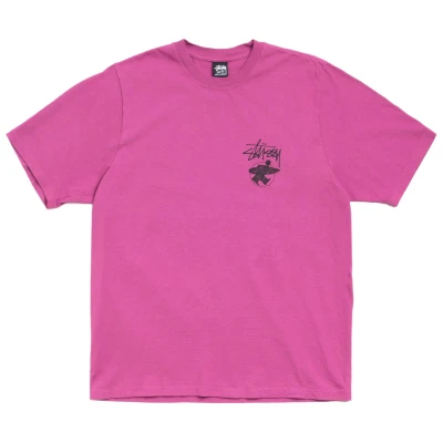 Stussy Long Haul Tee Pigment Dyed Berry2.jpg