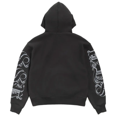 Stussy Motif Print Hoodie Black2.jpg