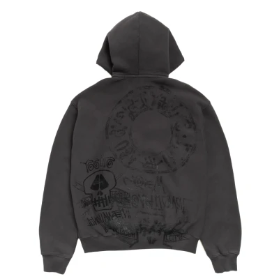 Stussy Skulls Zip Hoodie Pigment Dyed Faded Black2.jpg