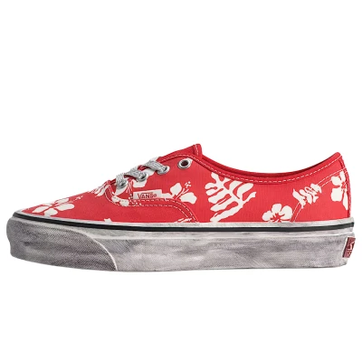 Vans Premium Authentic Archive Aloha Red White