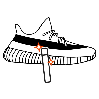 Usługa: Cerowanie cholewki Yeezy
