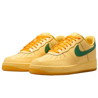 Nike Air Force 1 Low Patent Leather Topaz Gold Pine Green2.jpg