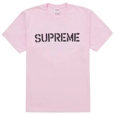 Supreme Hard Tee Light Pink