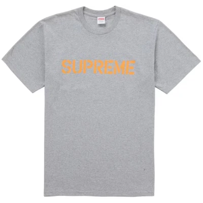 Supreme Hard Tee Heather Grey