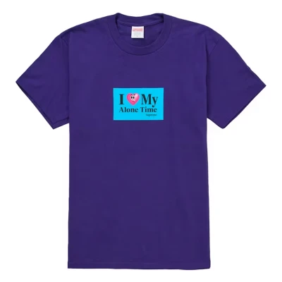 Supreme Alone Time Tee Purple