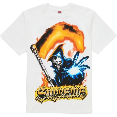 Supreme Grim Reaper Tee White