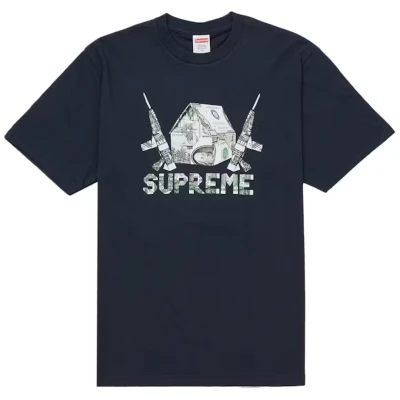 Supreme Origami Tee Navy