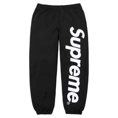 Supreme Satin Applique Sweatpant Black.jpg