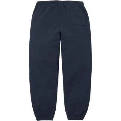 Supreme Satin Applique Sweatpant Washed Navy2.jpg