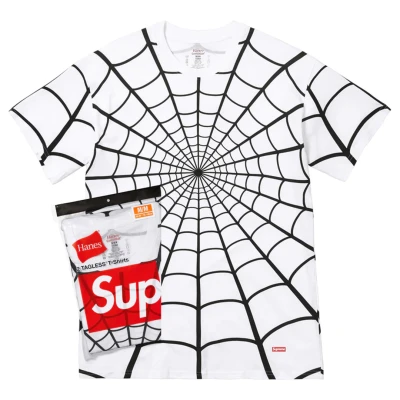 Supreme:Hanes Spider-Man Tagless Tees (2 Pack) White.jpg