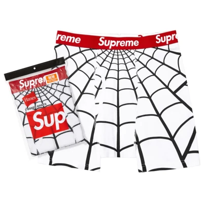 Supreme:Hanes Spider-Man Boxer Briefs (2 Pack) White.jpg