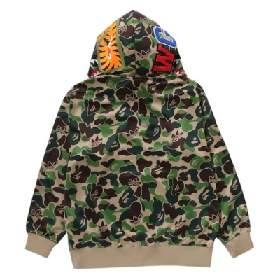 adidas x BAPE Relaxed Fit Track Camo Shark Full Zip Hoodie Green2.jpg
